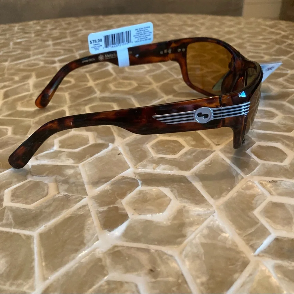 NEW!  Sundog Eyewear Delta-Mela-Lens sunglasses in ‘tortoise brown’